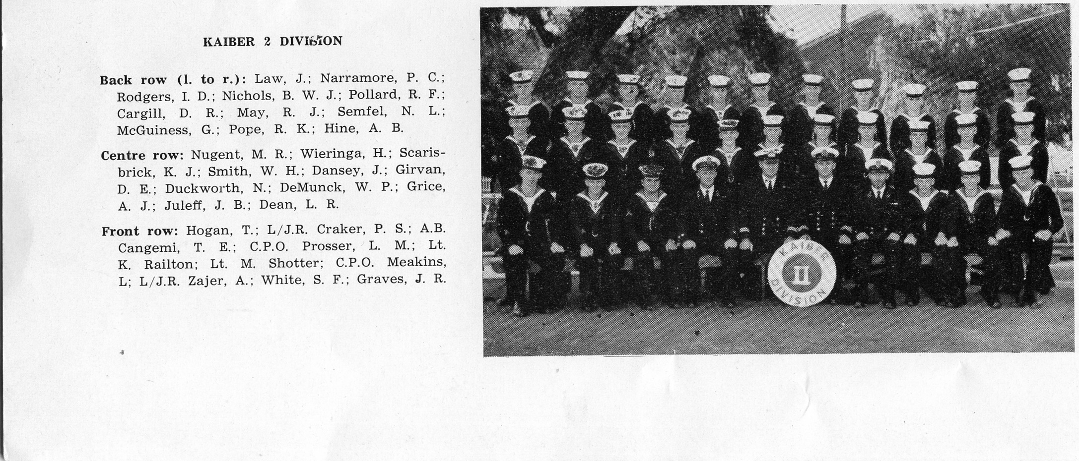 Kaiber 2 & 1 7th names